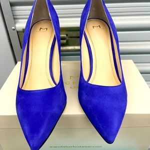 Brand new in box Marc Fisher Jenny pump with clear chunky heel
